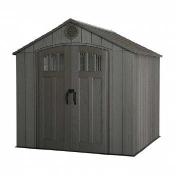   lifetime woodlook 8x7.5,  