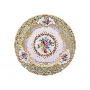   falkenporzellan premium opal seladon gold 21  (6 )