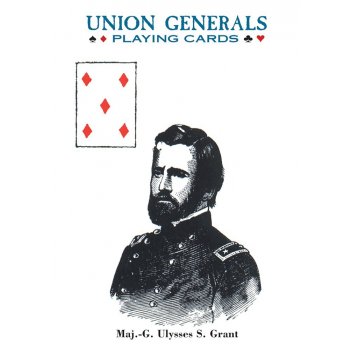  union generals playing card deck