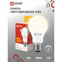   IN HOME LED-A60-VC, 27, 10 , 230 , 3000 , 900 