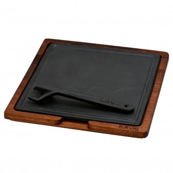      25x25cm. (5 pieces silicon seperater, 