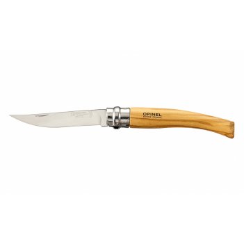 Opinel 8 vri folding slim olivewood