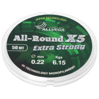   allvega all-round x5,  0.22 ,  6.15 , 50 , 