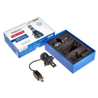    led avantech h4 12v 35w, 6500 3500lm( 2 .) . alb0435w
