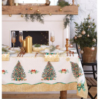    golden christmas  150*110 +/-3  , 100%, 190/2