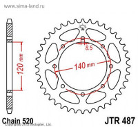    jtr487   ,  520, 47 