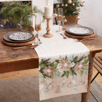    Beautiful hristmas 40*147 , 100% ,  190/2