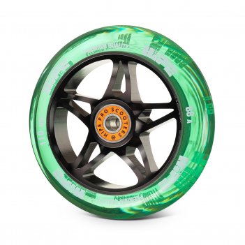  hipe star 110mm black/transparent green