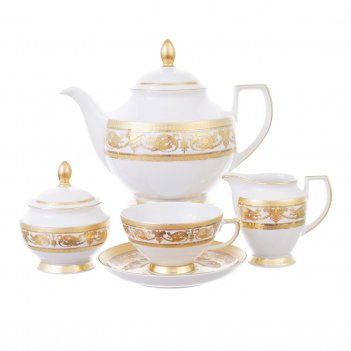  falkenporzellan imperial white gold 6  17 