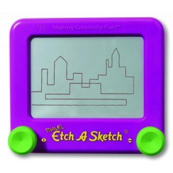 Etch-a-sketch travel