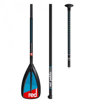  sup  red paddle 2018 glass-nylon (3 piece) leverlock