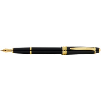   cross bailey ligh polished black resin and gold tone,  