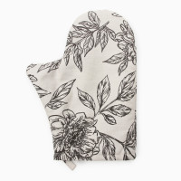 -  Black flowers 2027,100% /, 190 /2