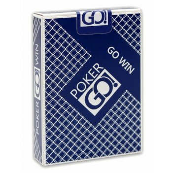   "pokergo" blue (poker size, jumbo index)