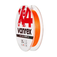   lucky john vanrex 4 braid fluo orange 125 , 0,17 