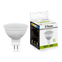   feron, (9w) 230v g5.3 4000k mr16, lb-560