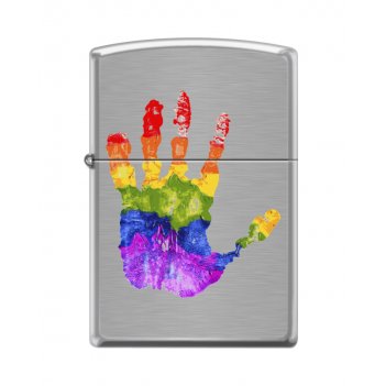  zippo    brushed chrome, /, 
