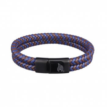  zippo braided leather bracelet, //,  