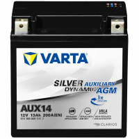   varta 13  silver dynamic auxiliary agm 513 106 020 (aux14),  