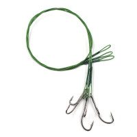   namazu leader 17 coated green, d=0,42 , l=40 ,   