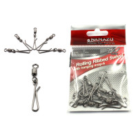     namazu rolling ribbed swivel, bn,  10, test-5 