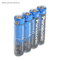   Panasonic General Purpose, AAA, R03-4S, 1.5, , 4 .