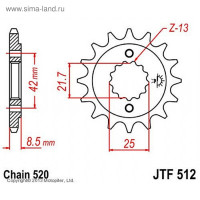   jt sprockets jtf512-14,  520, 14 