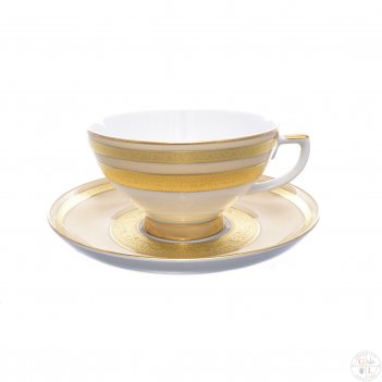    falkenporzellan constanza creme gold 220(6 )