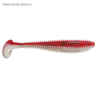  helios shaggy red & white, 8.5 , 5 . (hs-16-003)