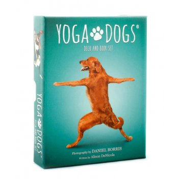  : yoga dogs deck & book set
