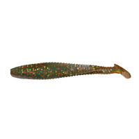  yaman pro flatter shad, 10.2 ,  #09-motor oil,  5 .