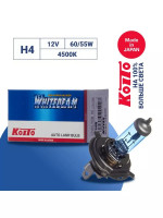    koito whitebeam premium h4 12v 60/55w (135/125w) 4500k (. 1 .) . 0744w