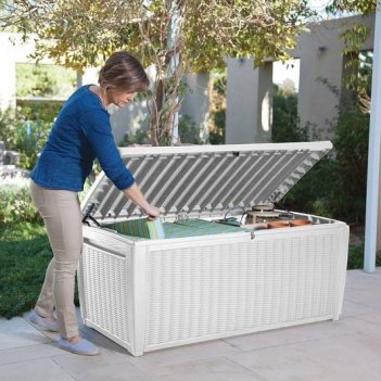     keter pool storage box,  