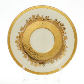   falkenporzellan cream gold 14,5(6 )