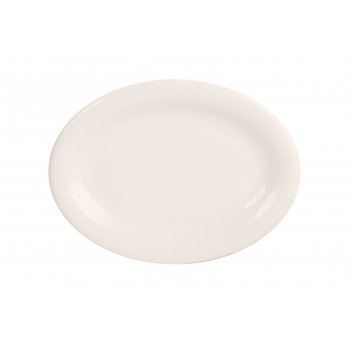 Alumilite oval plate 34cm