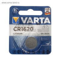   Varta, CR1620-1BL, 3, , 1 .