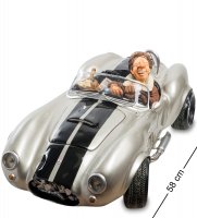 Fo-85083  . shelby cobra 427 sc silver. forchino