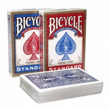  bicycle rider back international std. index red/blue