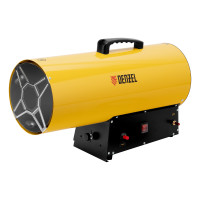 Газовая тепловая пушка ghg-50, 50 квт, 1400 м3/ч, пропан-бутан denzel