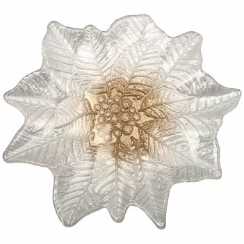  poinsettia white gold 2726  