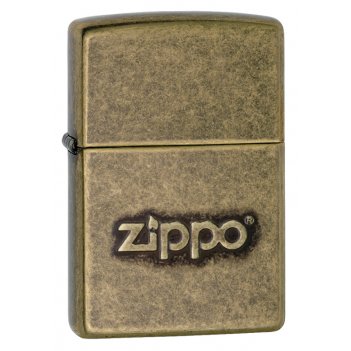  antique brass zippo 28994
