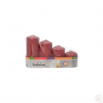   130/50, 111/50, 90/50, 60/40 bolsius - (4 )