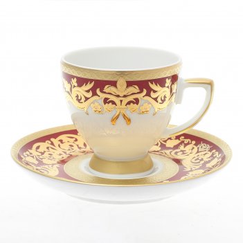    falkenporzellan natalia bordeaux gold 100 (6 )
