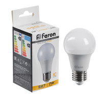   FERON, (7W) 230V E27 2700K A60, LB-91
