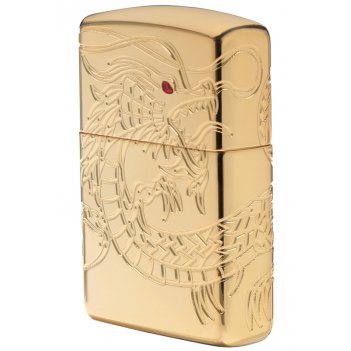  zippo armor high polish gold plate