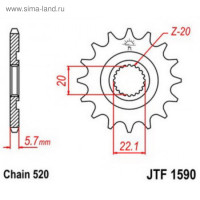   jtf1590-14sc, jt sprockets,  520, 14 