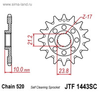   jtf1443-13sc, jt sprockets,  520, 13 