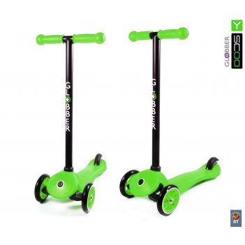  y-scoo rt globber my free fixed green   