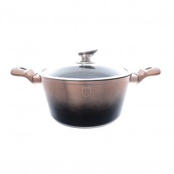    berlinger haus rosegold noir metallic line 24
