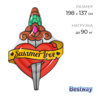    summer love tattoo, 198 x 137 , 43265 bestway